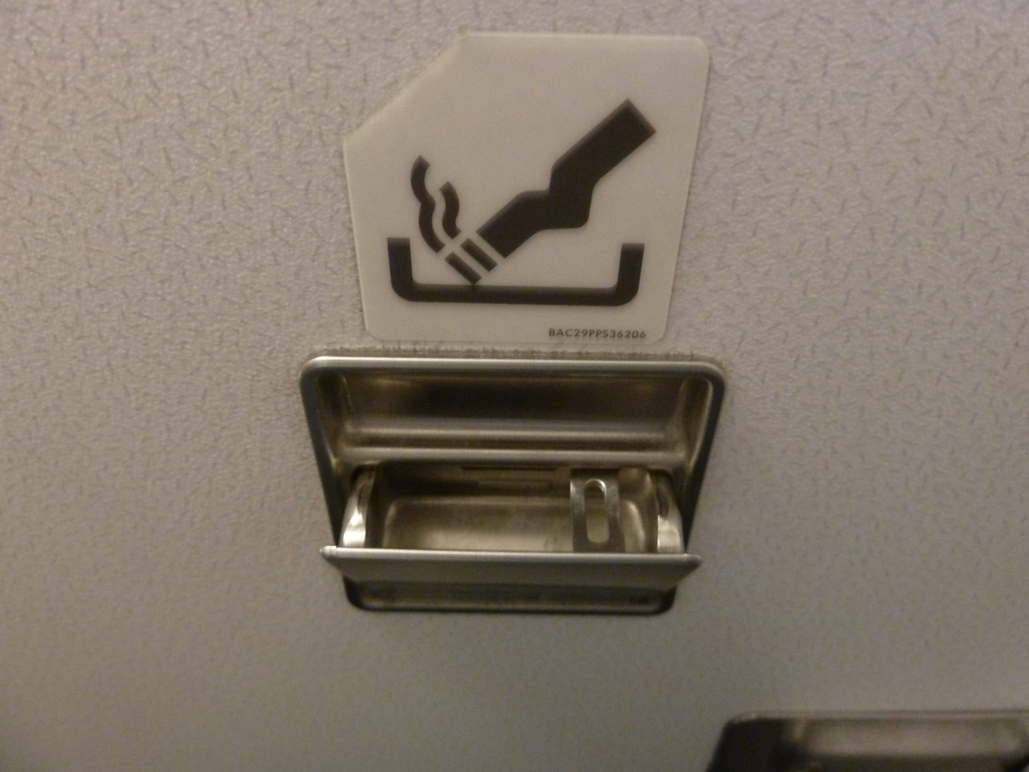 Why do Planes Still Have Ashtrays?
