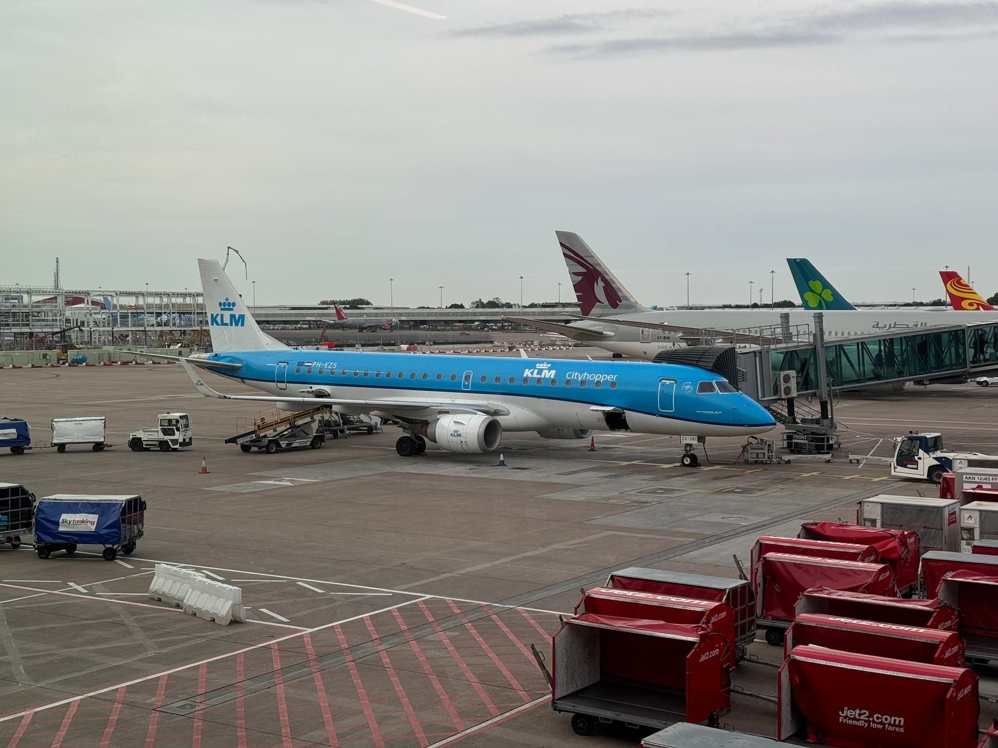 Review: KLM European Business Class E190 (AMS-MAN)